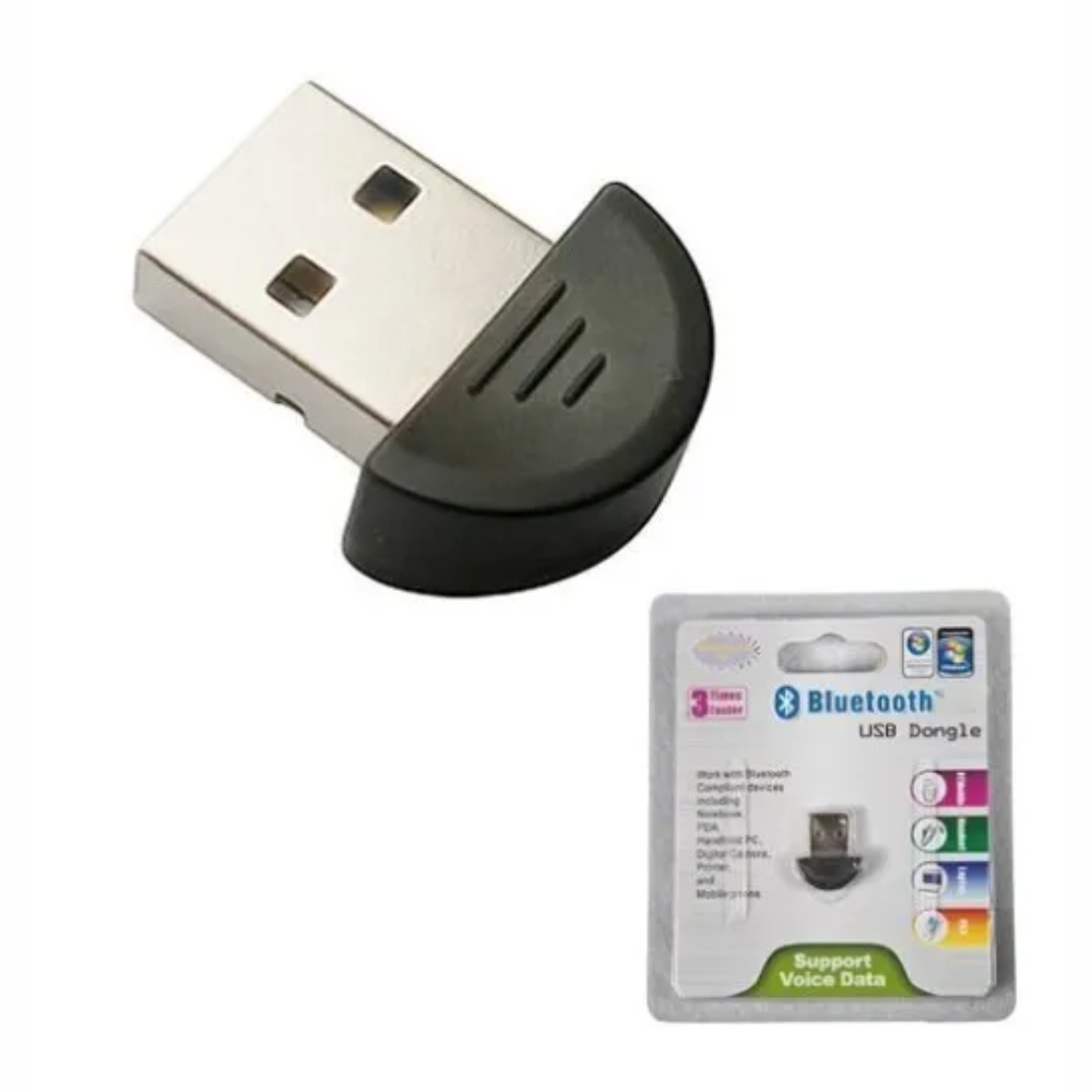 Mini Adaptador Bluetooth Usb Dongle 2.0 Para Dados